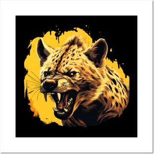 hyena Posters and Art